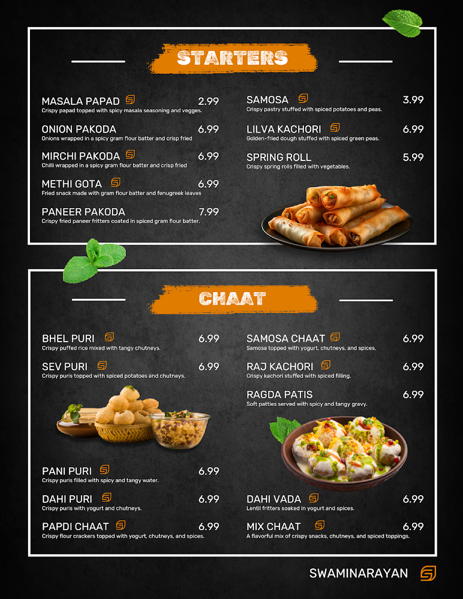 VISHALA RESTAURANT Menu - Image 1